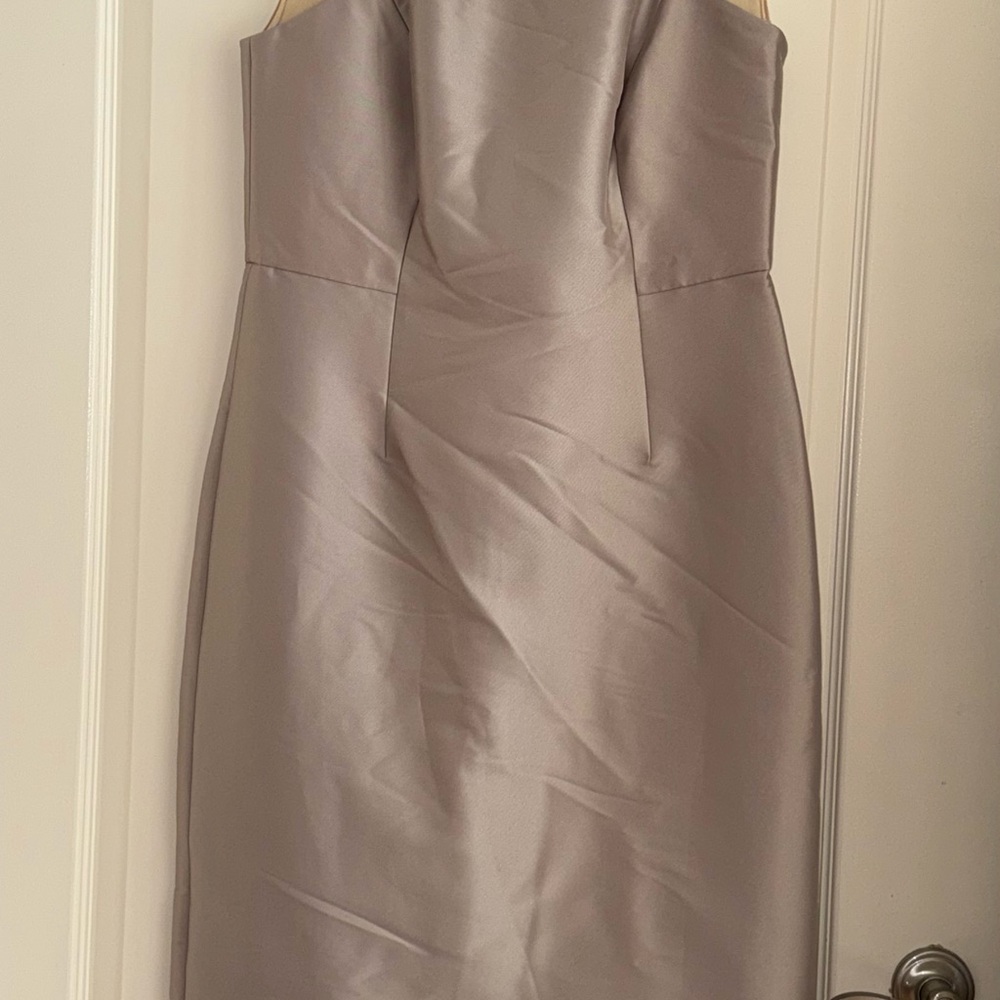 Sachin + Babi Taupe beaded Neckline Maxi Dress - Picture 3 of 5